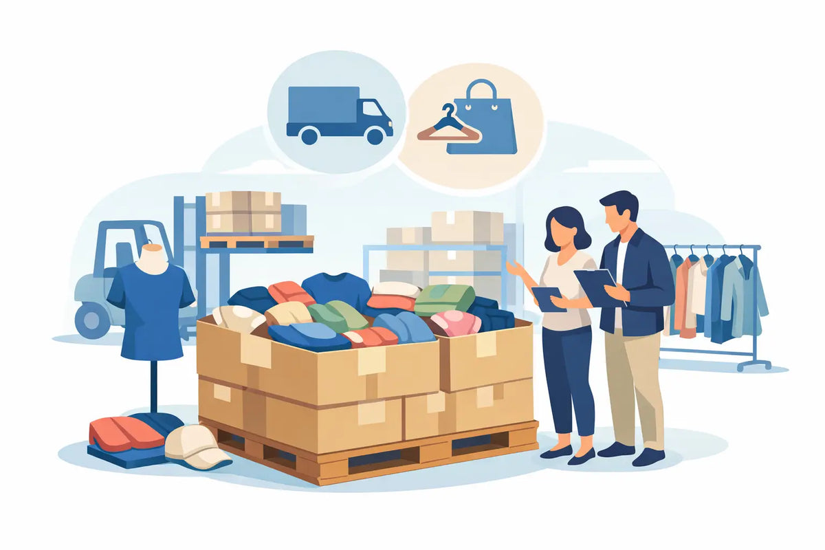 Buying Wholesale Clothing Lots by Pallet