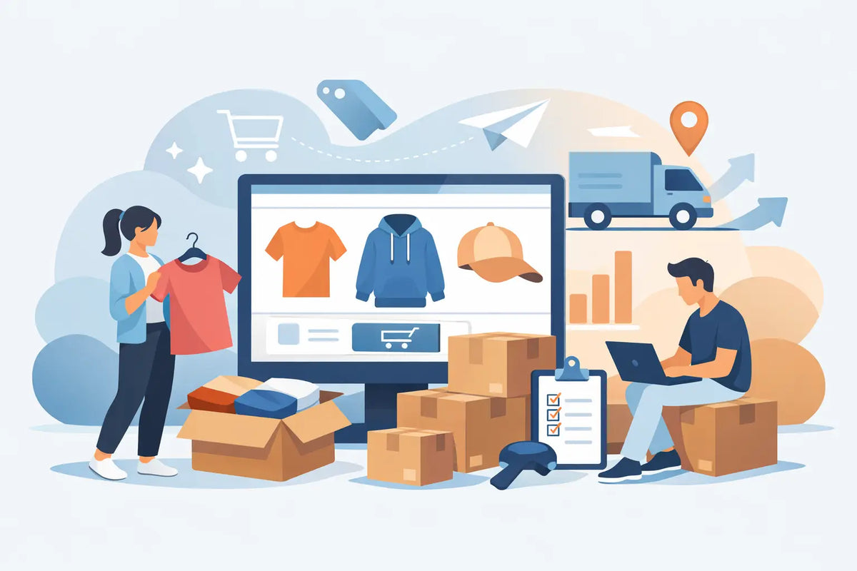 Bulk Apparel for Online Resellers That Moves