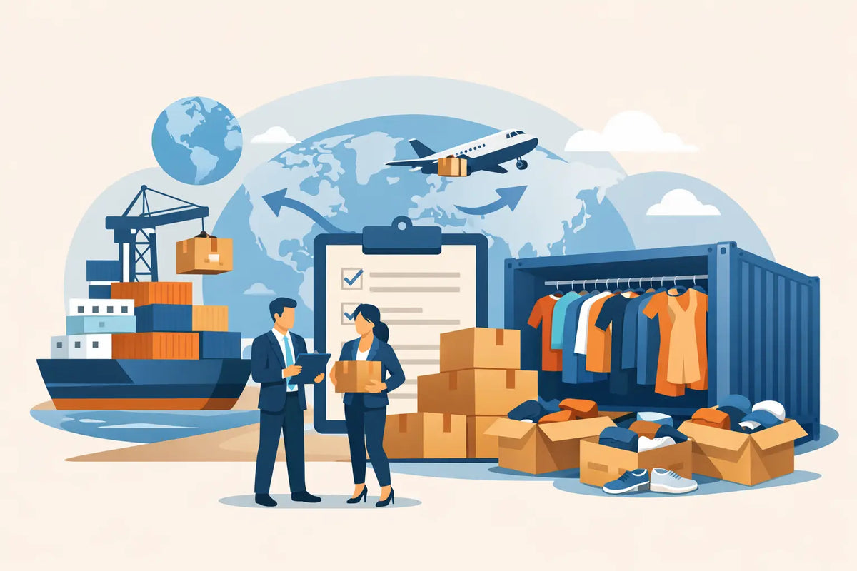 How to Import Clothing Stock for Resale