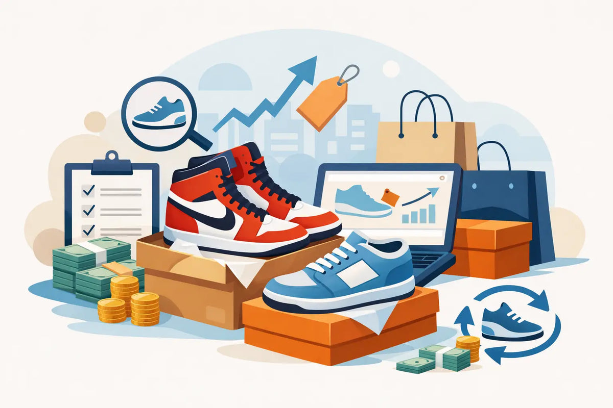 How to Resell Branded Shoes Profitably