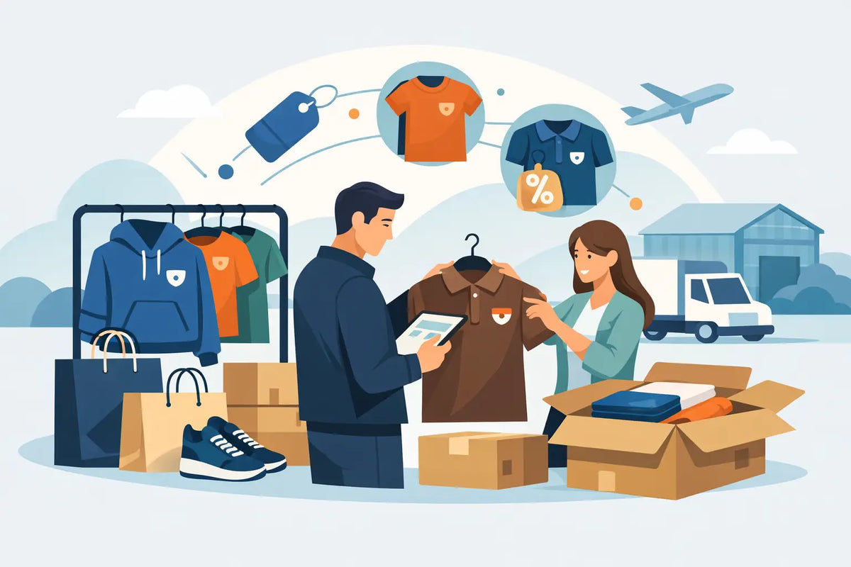 Branded Overstock Apparel for Wholesale Buyers