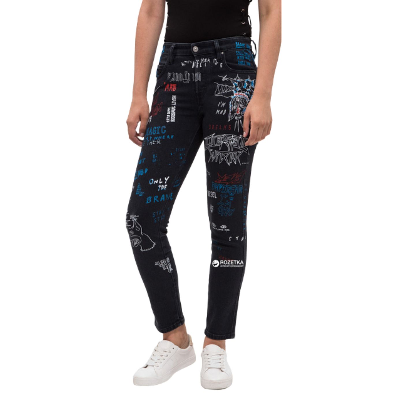 DIESEL Denim | Blue Pattern