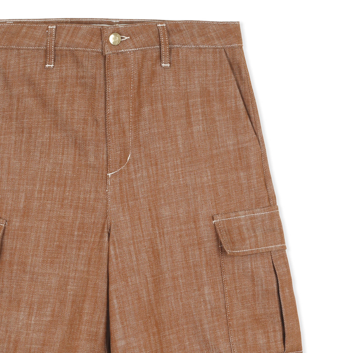Rinascimento Brown Shorts