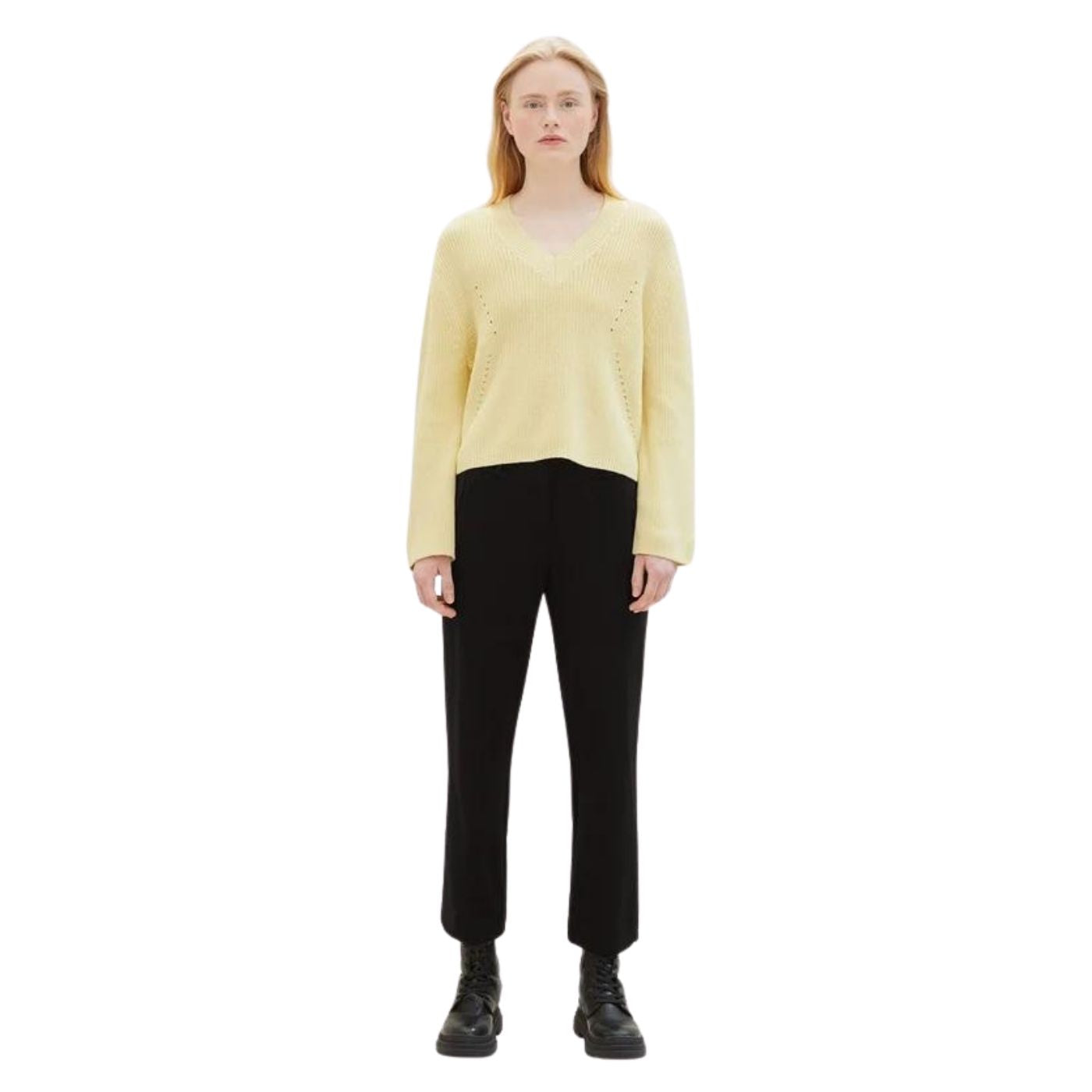 Tom Tailor Yellow Pulover