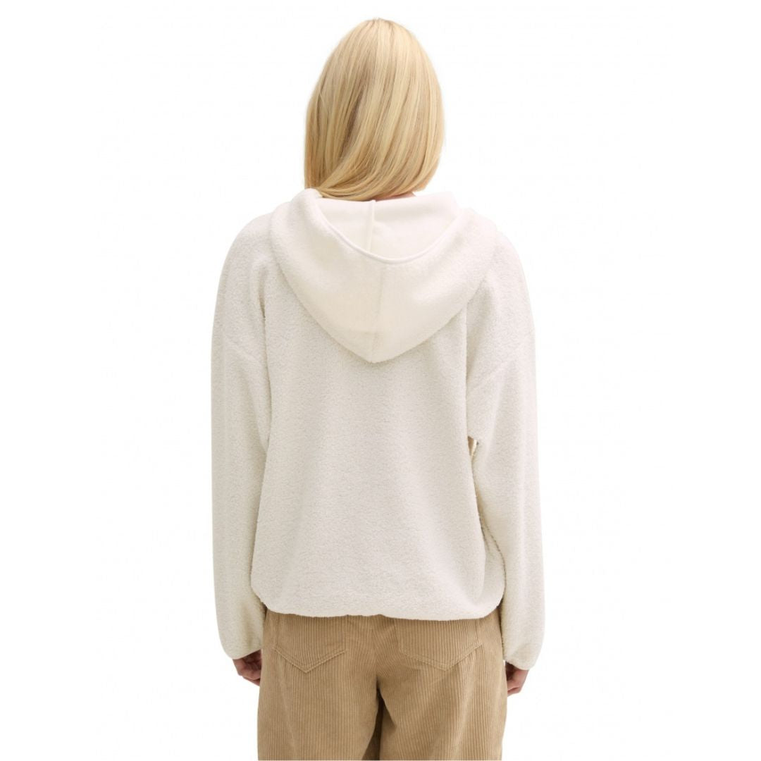 Tom Tailor White Hoodie