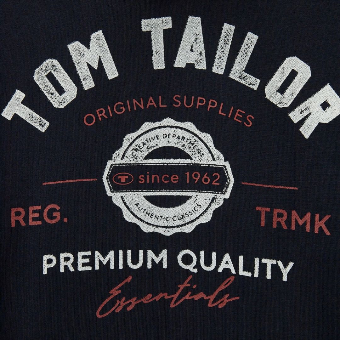 Tom Tailor Blue Hoodie