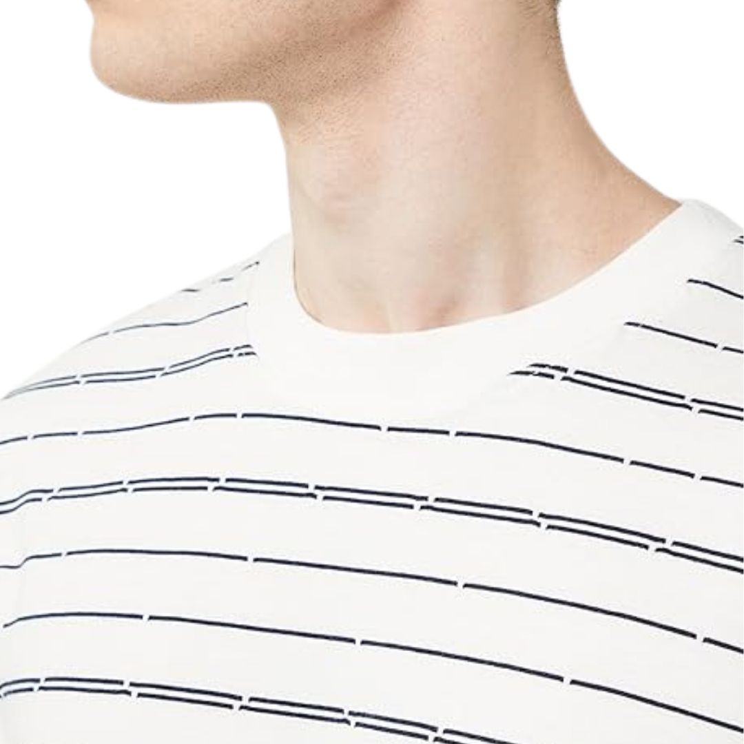 Tom Tailor T-Shirt Cream Print