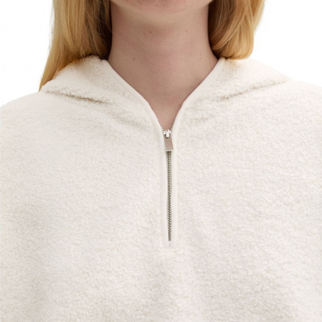 Tom Tailor White Hoodie