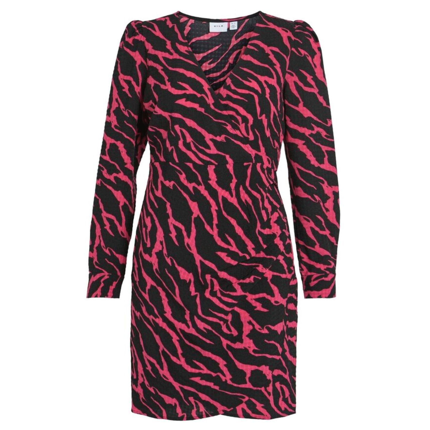 Vila Vimolly LS Short Wrap Dress