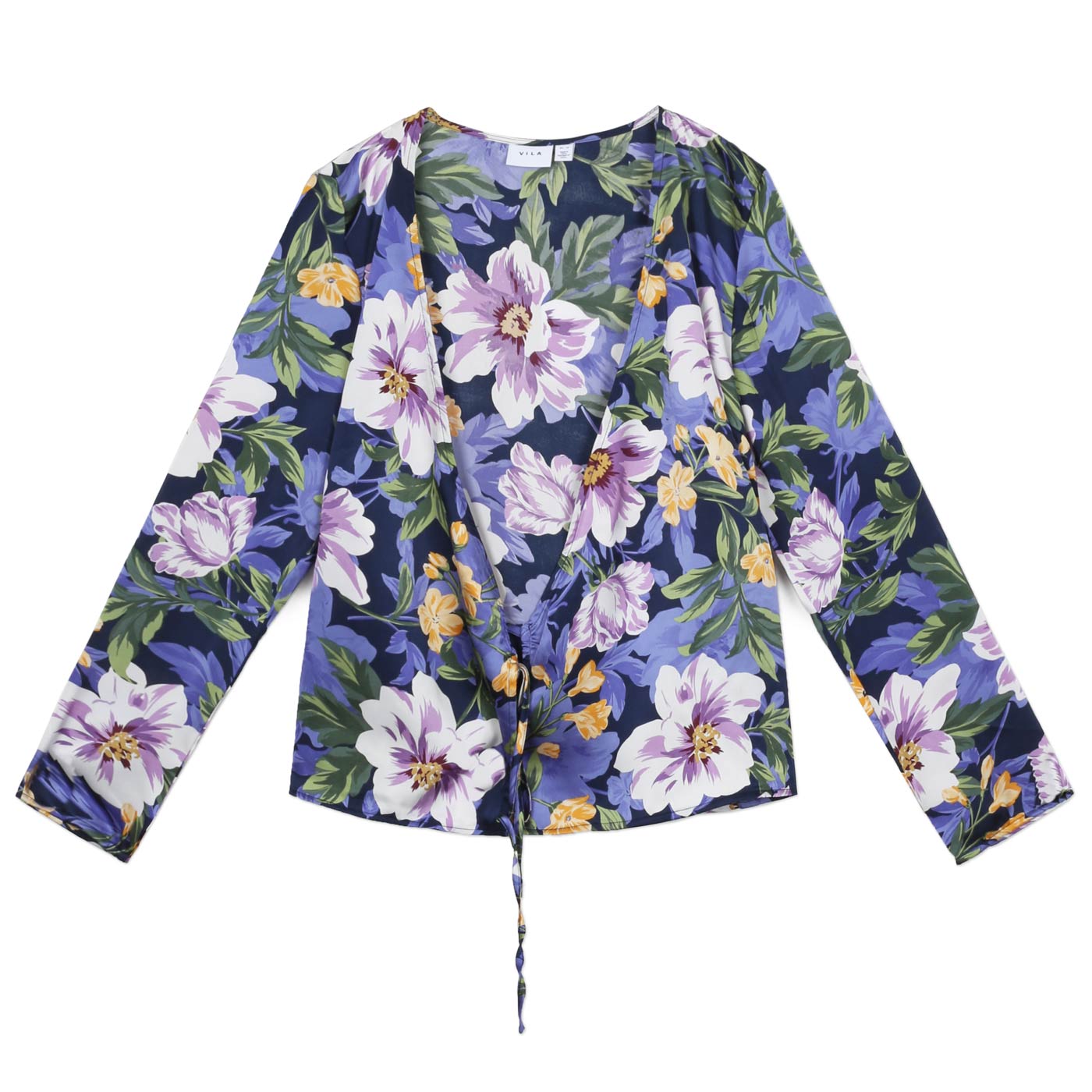 Vila Vishein L/S Wrap Top