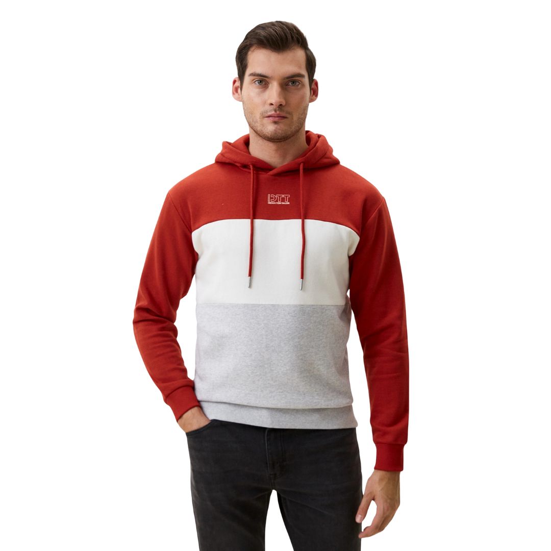 Tom Tailor Red Hoodie