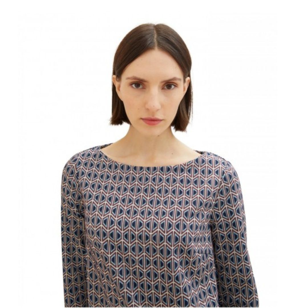 Tom Tailor Midi Print Dress