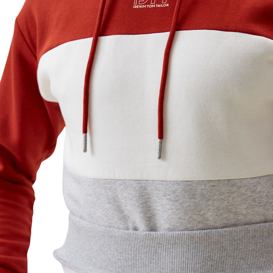 Tom Tailor Red Hoodie