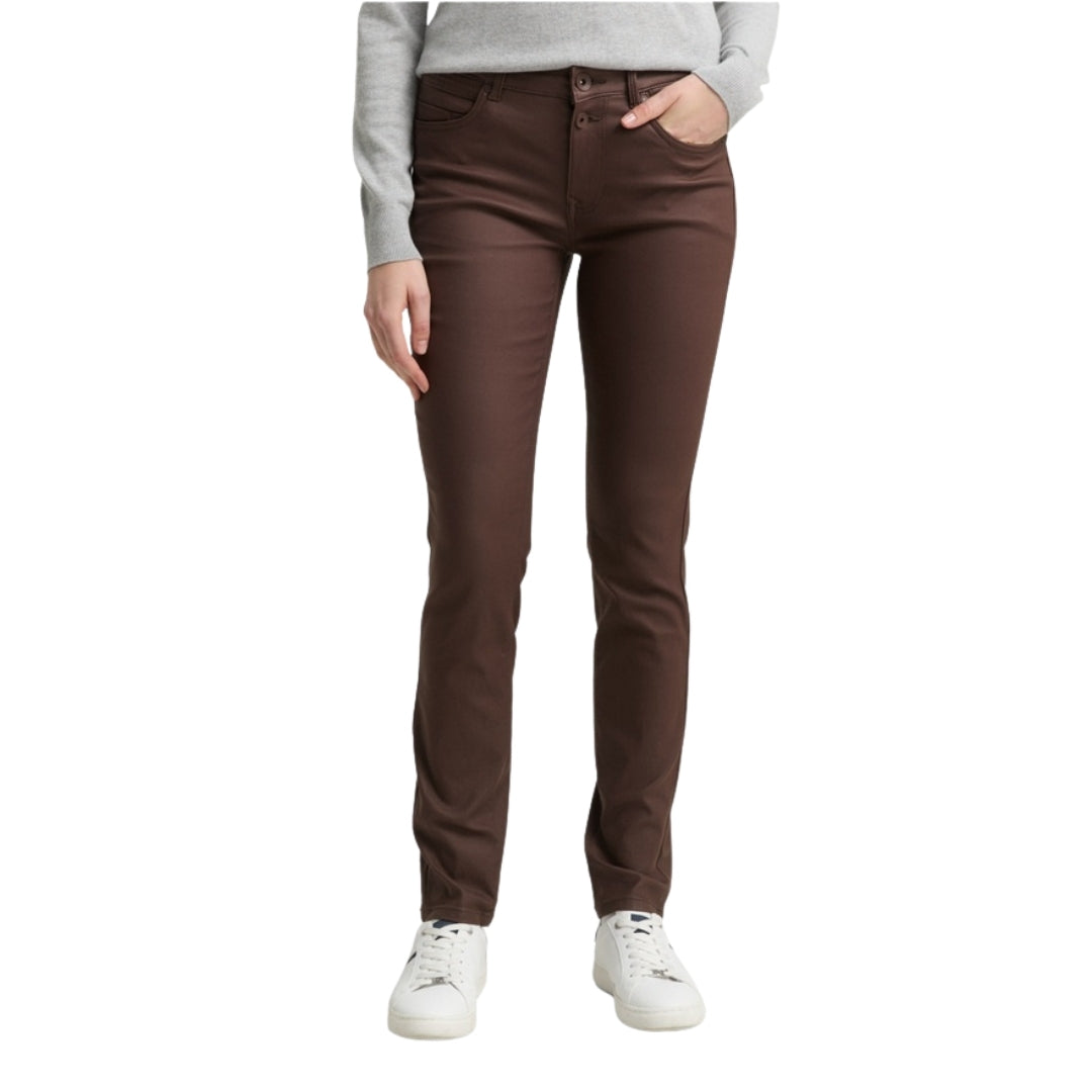 Tom Tailor Women's Trousers | Brown – front view