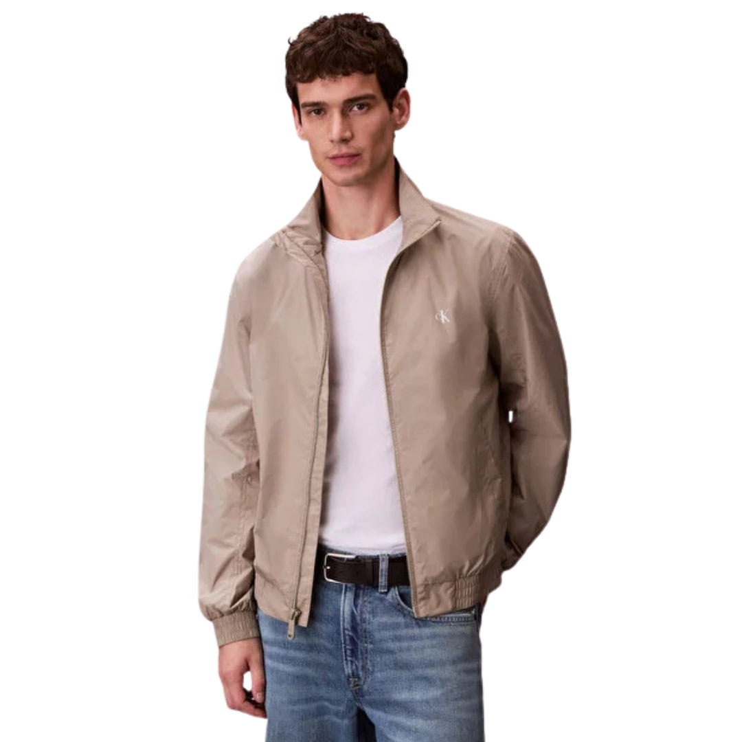 Calvin Klein Men's Harrington Jacket Sand