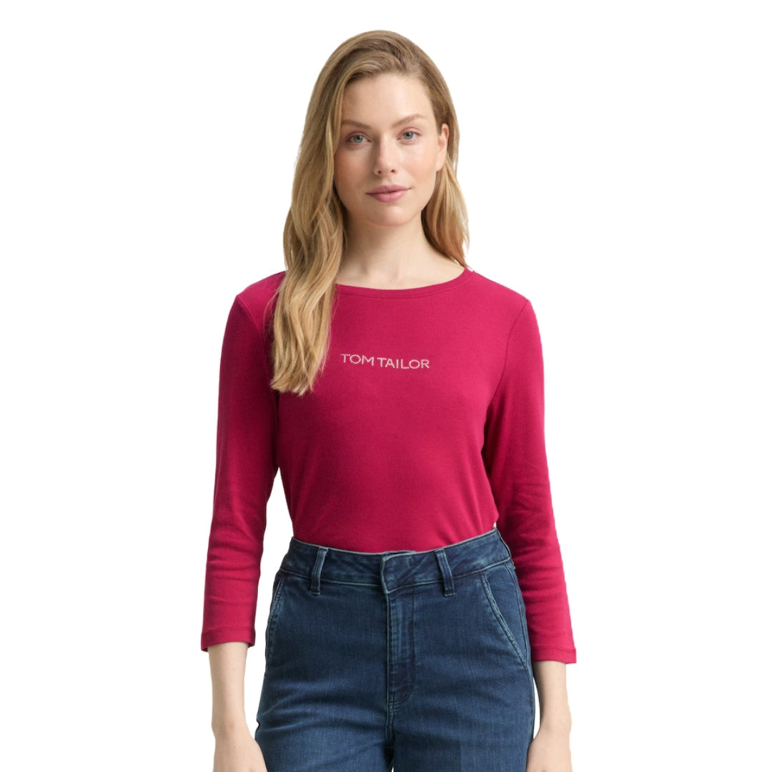 Tom Tailor Women's Top | Burgundy