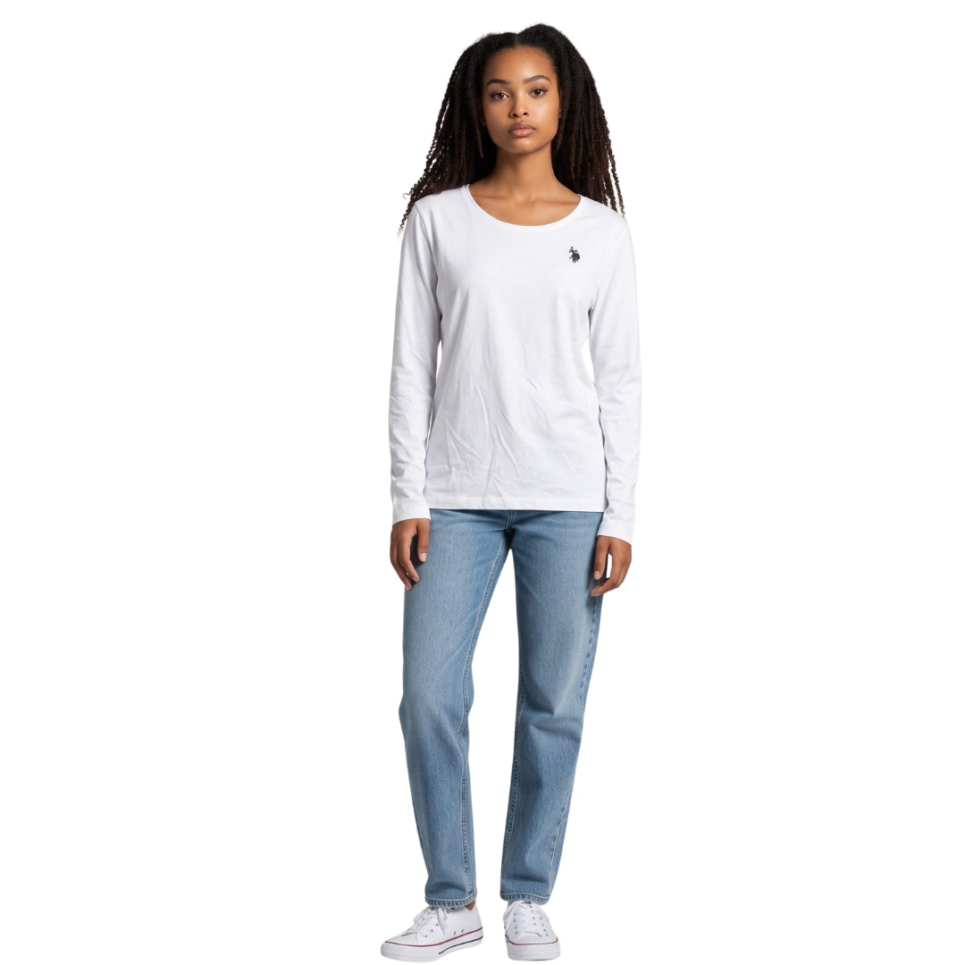 U.S. Polo Assn. Women's Sweater | White