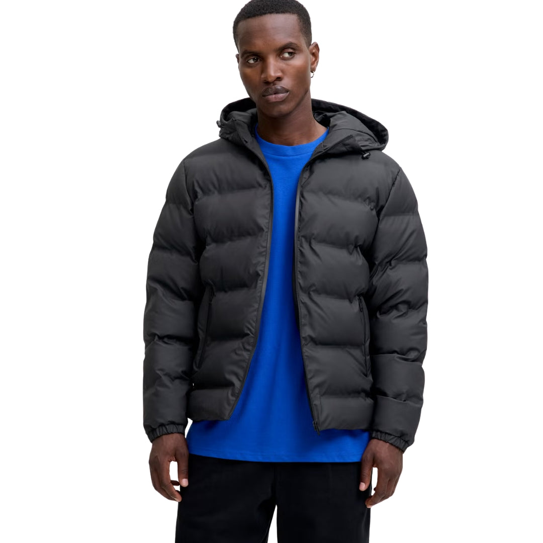 Jack & Jones Men's Elements Puffer Jacket | Black