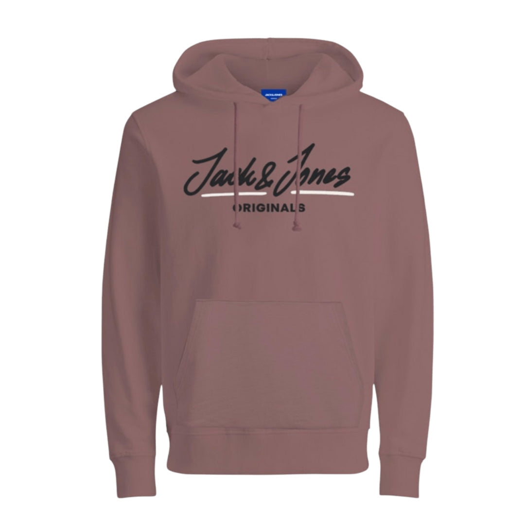 Jack & Jones Men's Hooded Sweater | Mauve Purple