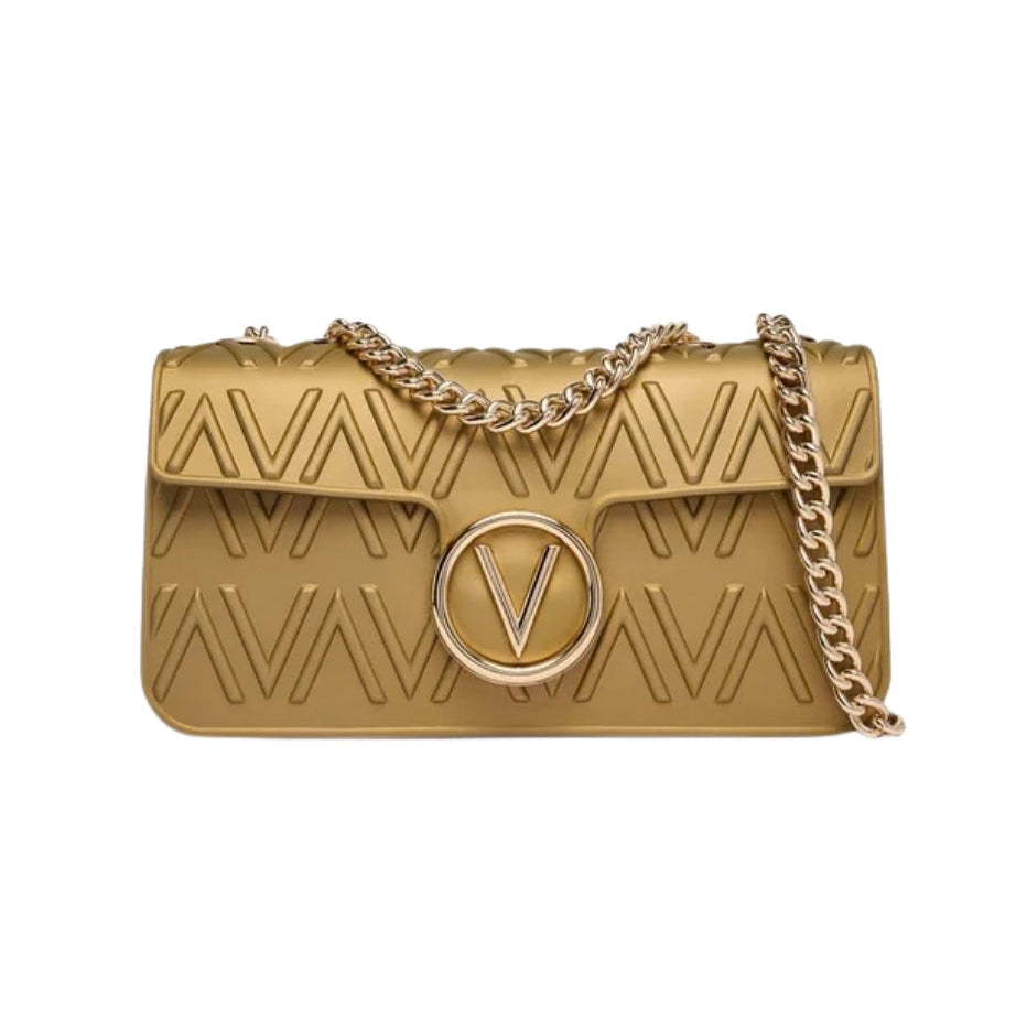 Valentino Bubble Gold Shoulder Bag