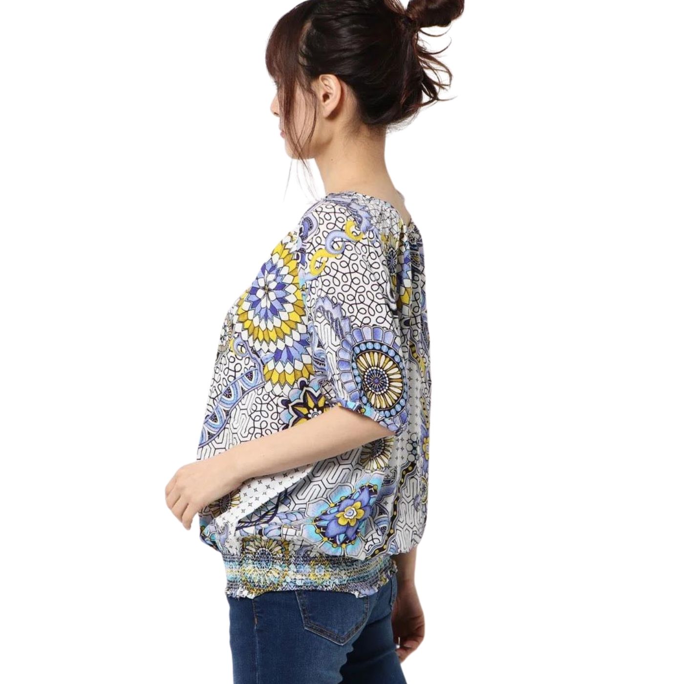 Desigual 1 Color Blouse