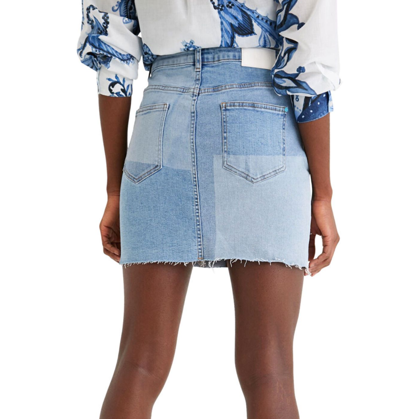Desigual Fal Be Jeans Skirt