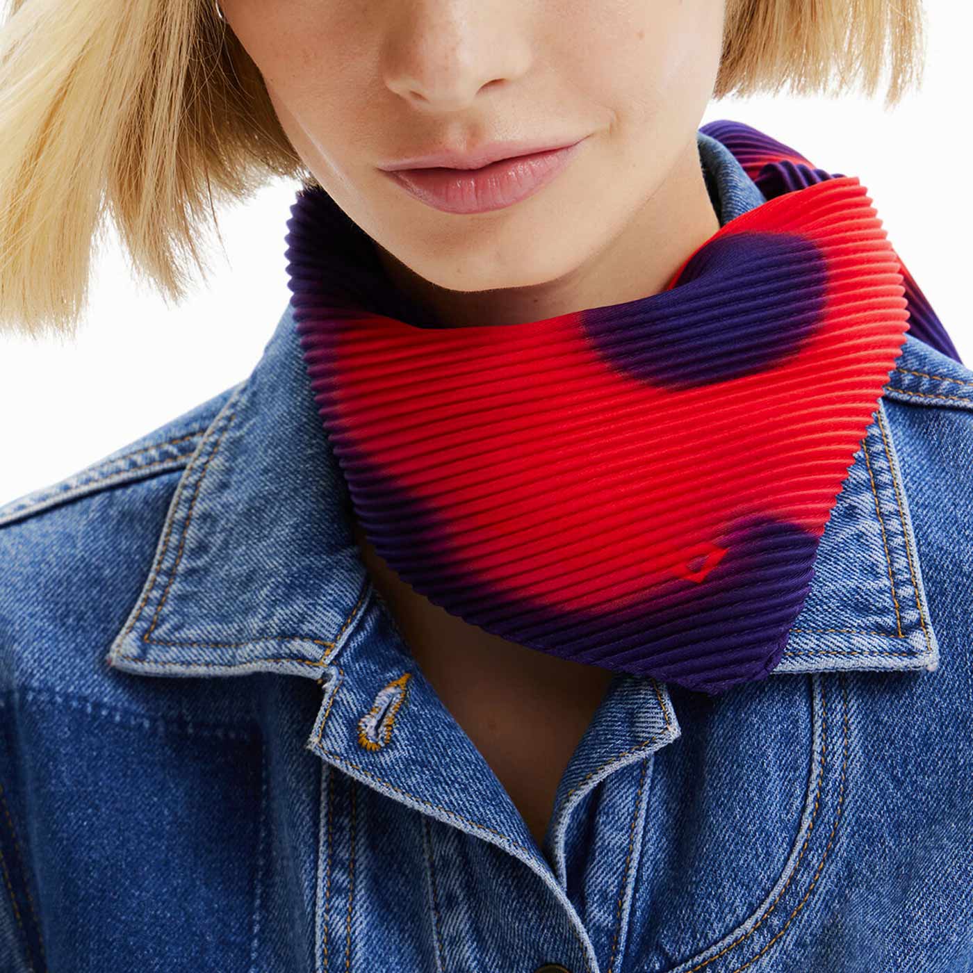 Desigual Fou Margaritas Scarf