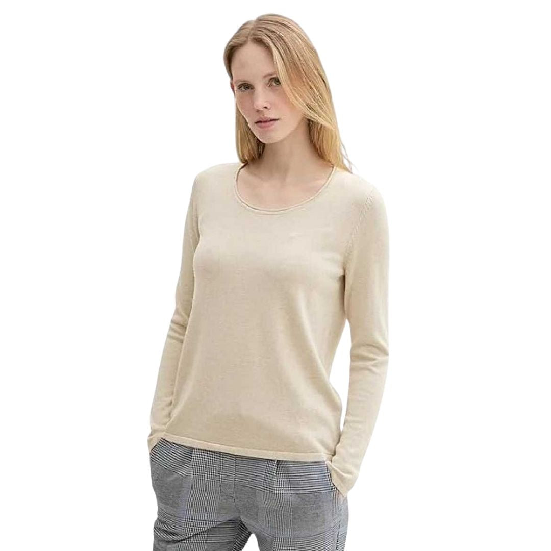 Tom Tailor Beige Pullover