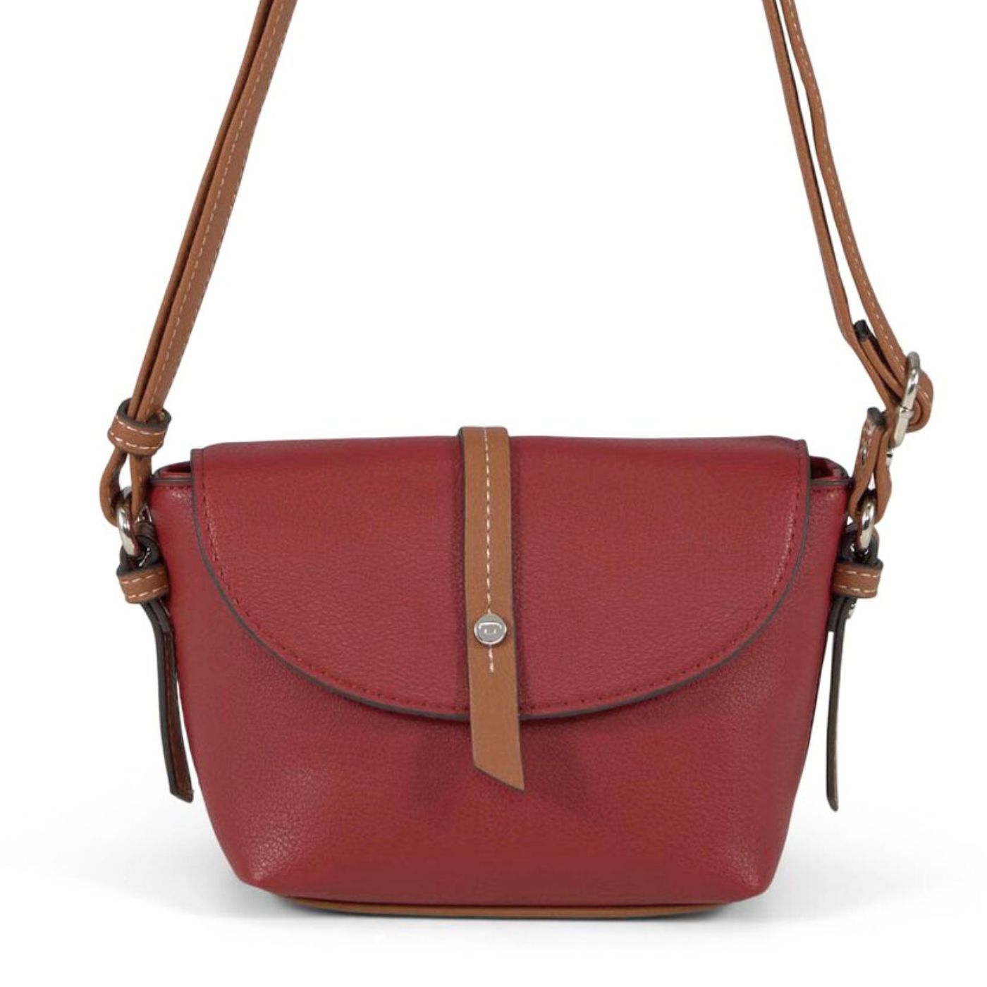Tom Tailor Shoulder bag | Red Brown