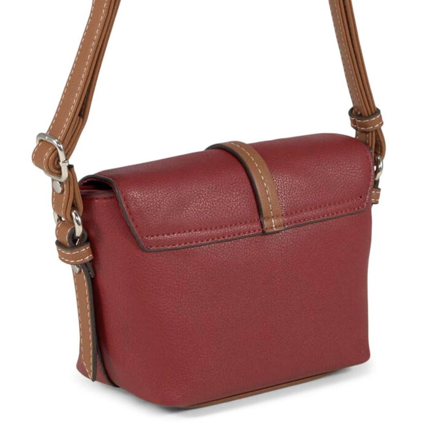 Tom Tailor Shoulder bag | Red Brown