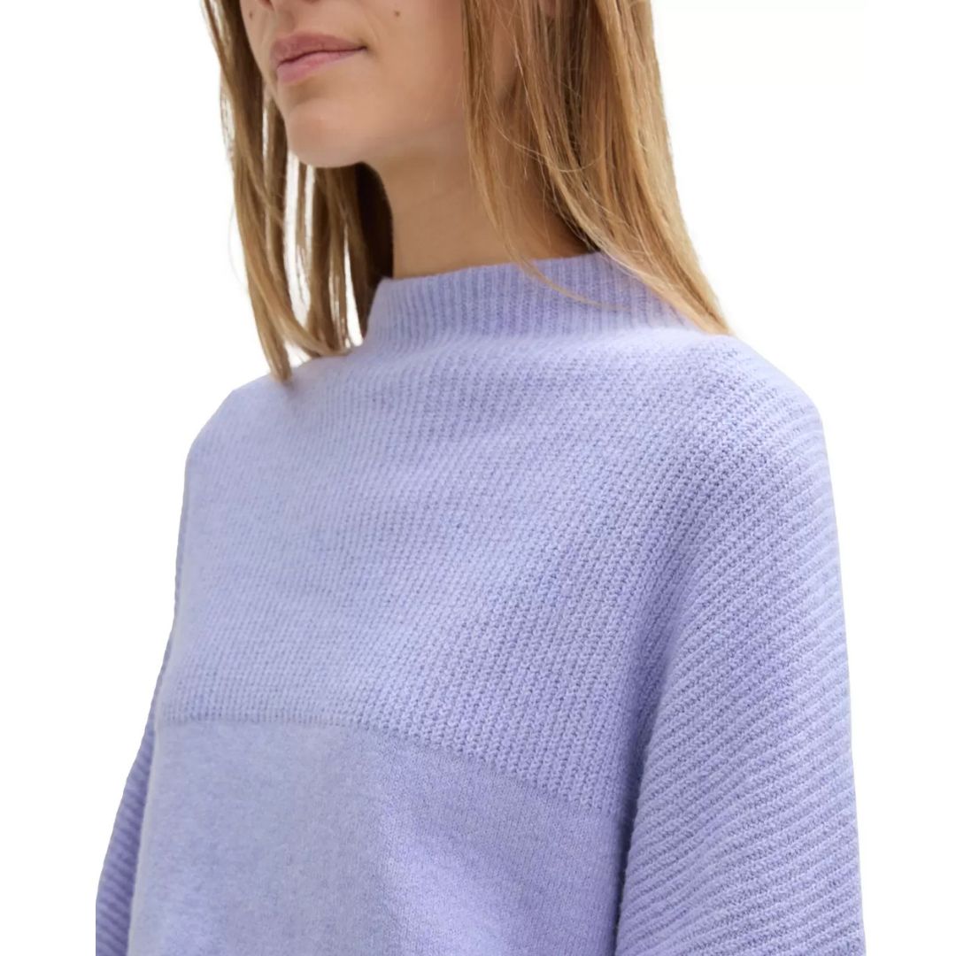 Tom Tailor Purple Pullover