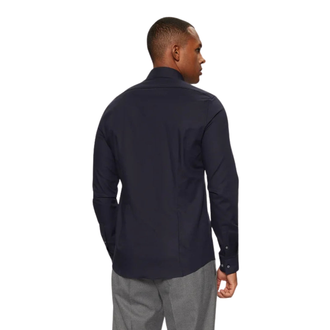Calvin Klein Dark Blue Slim Fit Shirt