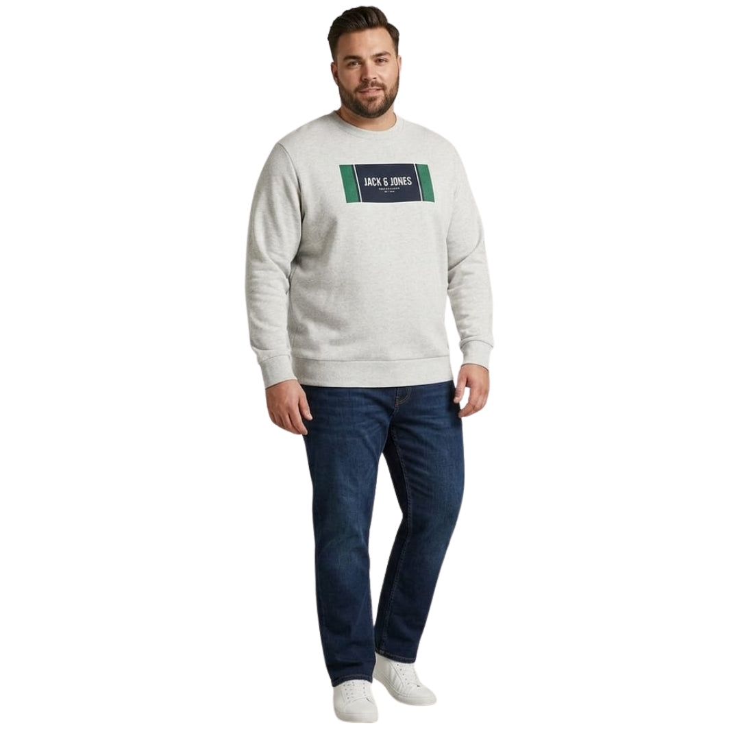 Jack & Jones +FIT Men's Hayato Sweater | Grey