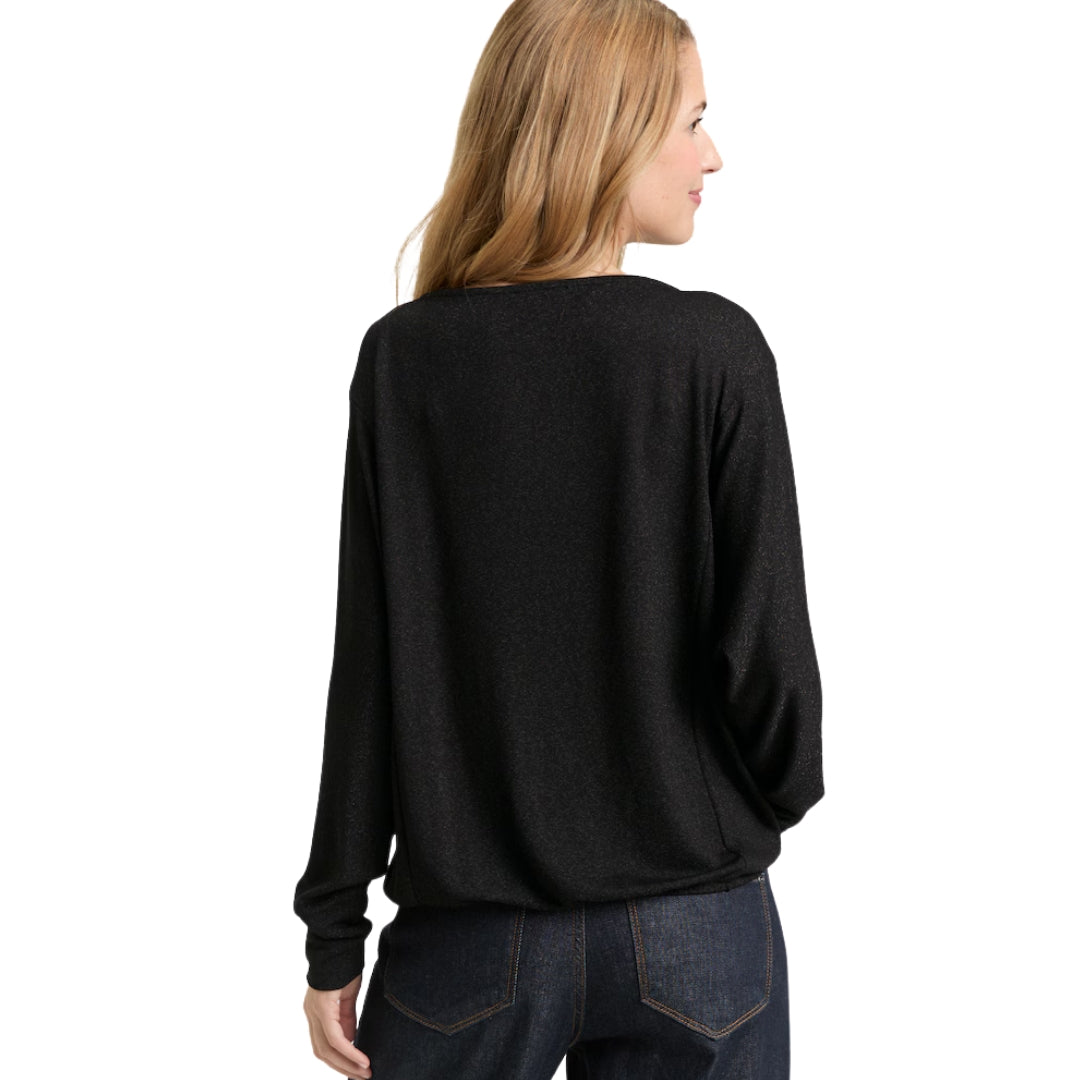 Tom Tailor Long Sleeve Blouse | Black