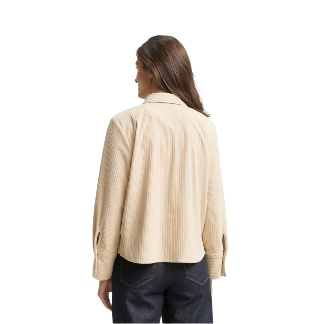 Tom Tailor Women's Shirt | Beige – back view