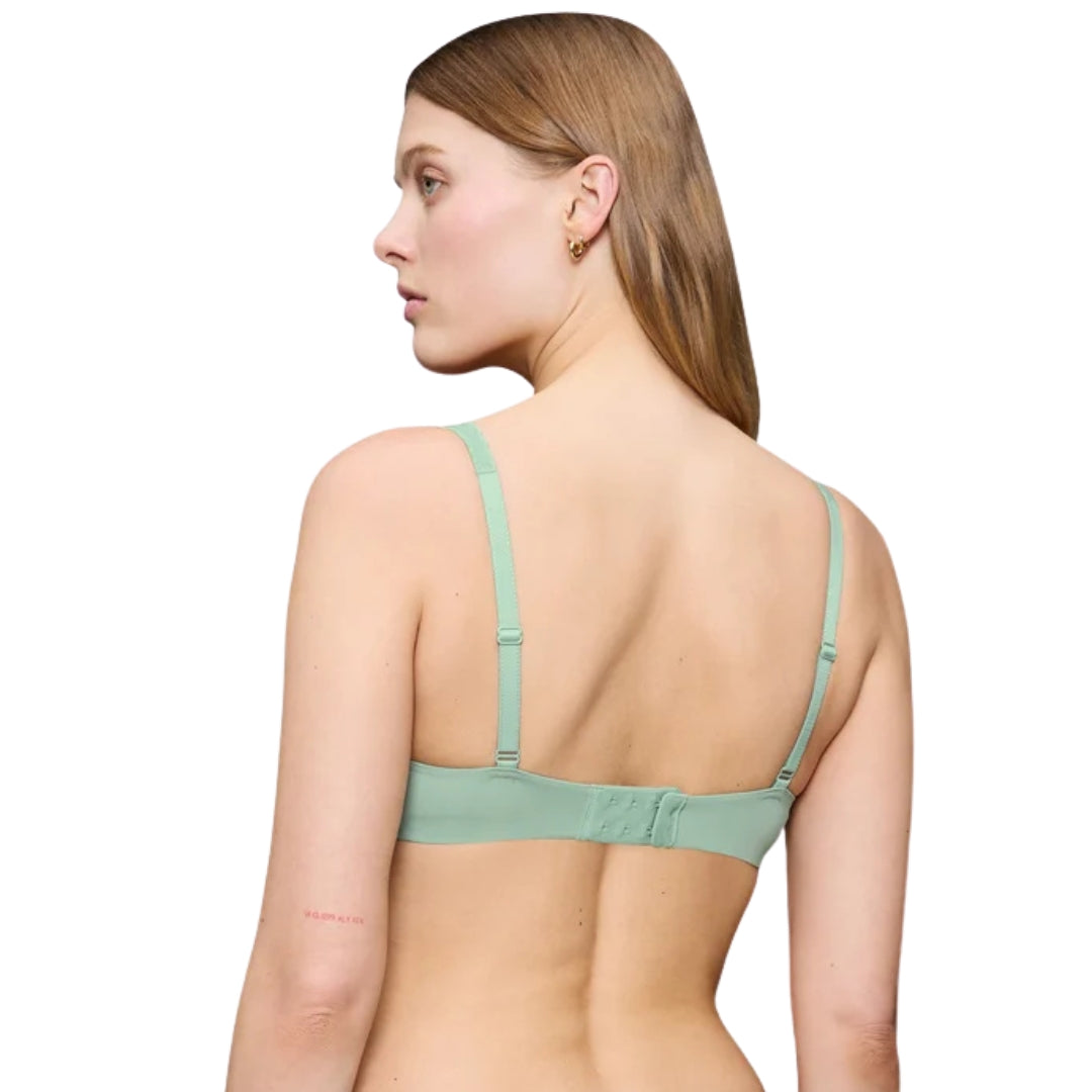 Triumph Body Make-Up Illusion Lace Balconette | Bra | Green