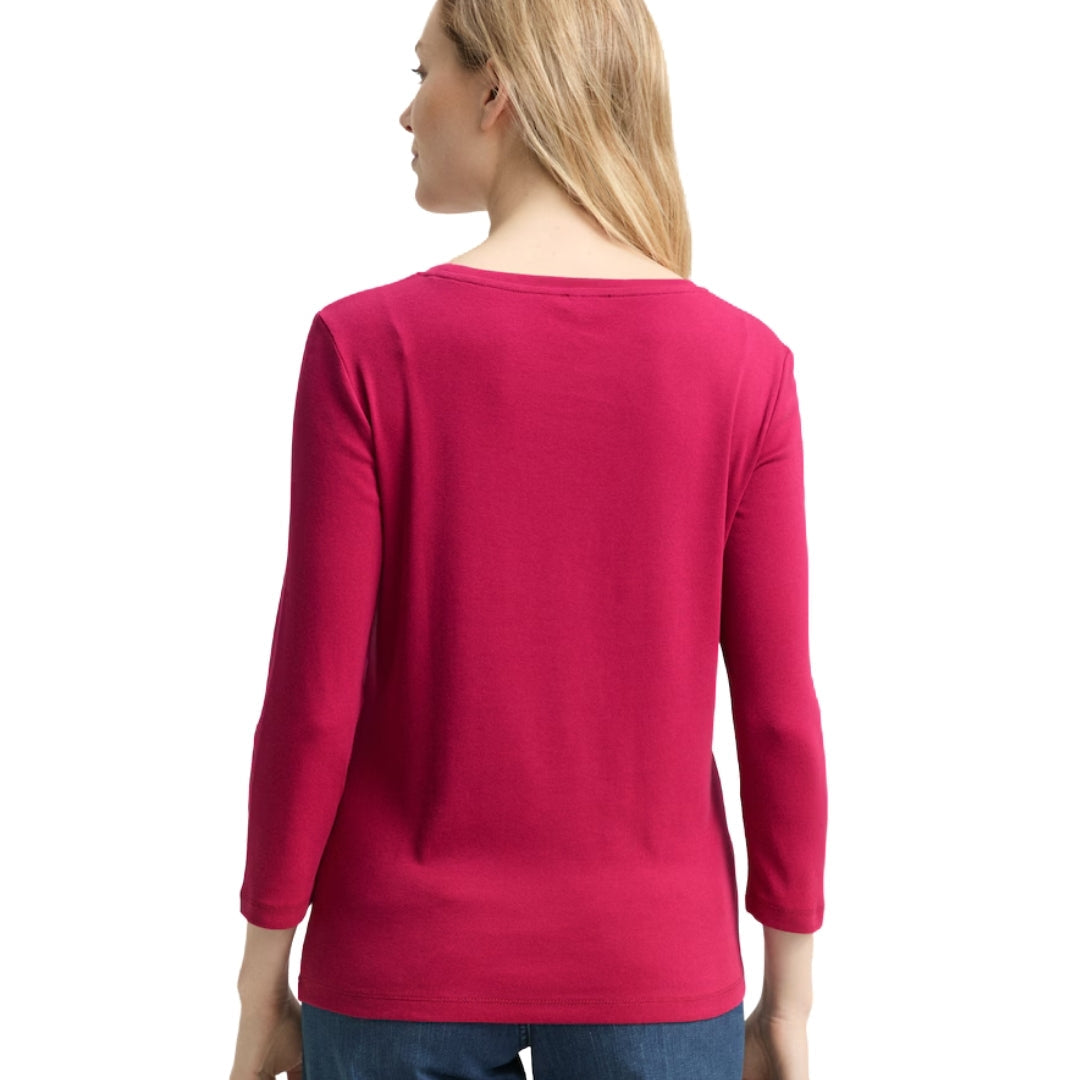 Tom Tailor Women's Top | Burgundy