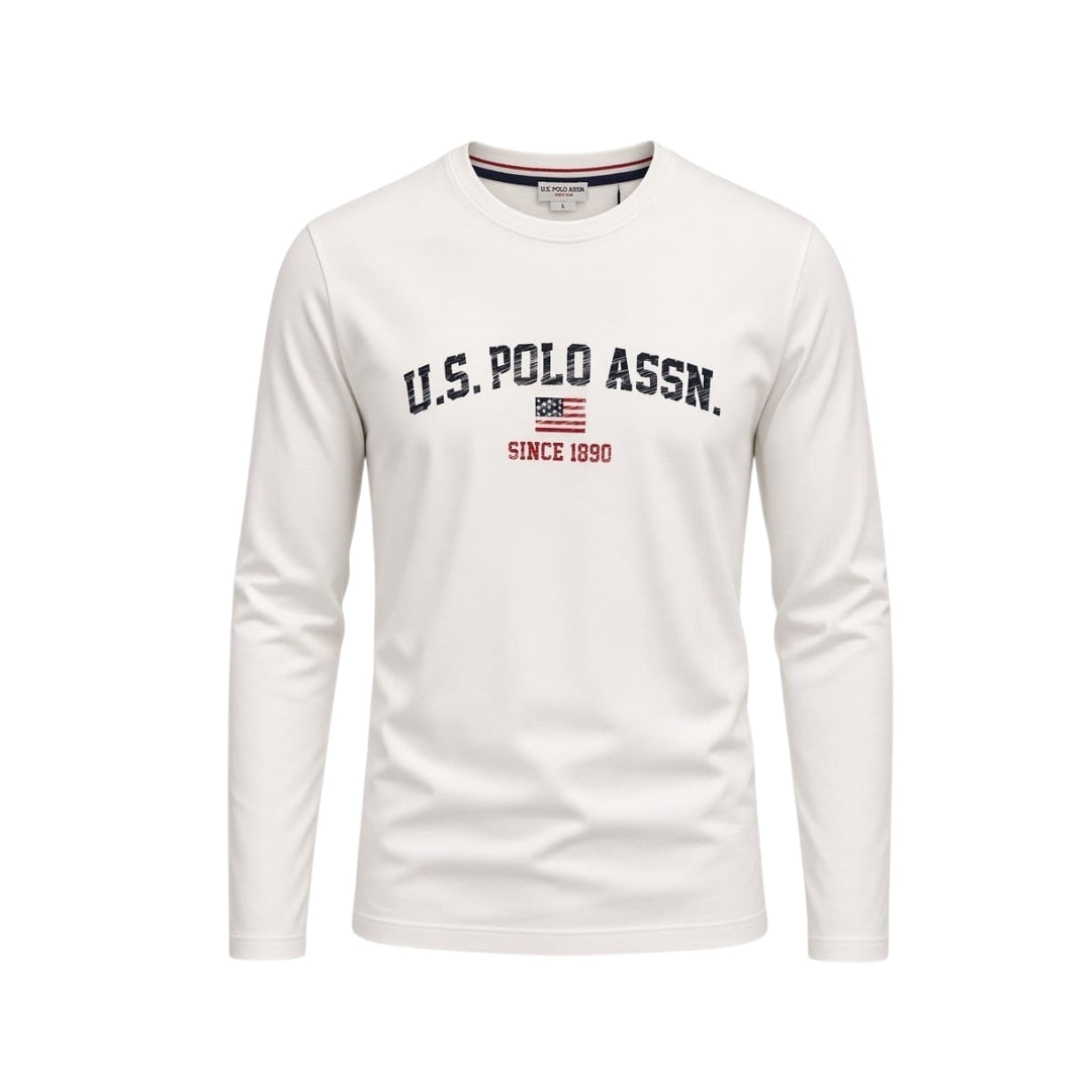 U.S. Polo Assn. Men's Sweater | White