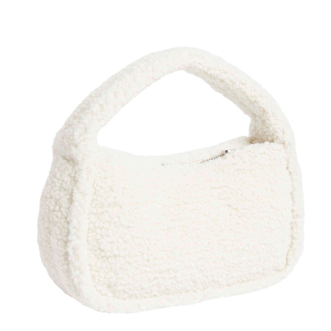 Calvin Klein Women's Small Bag | Cream Sherpa