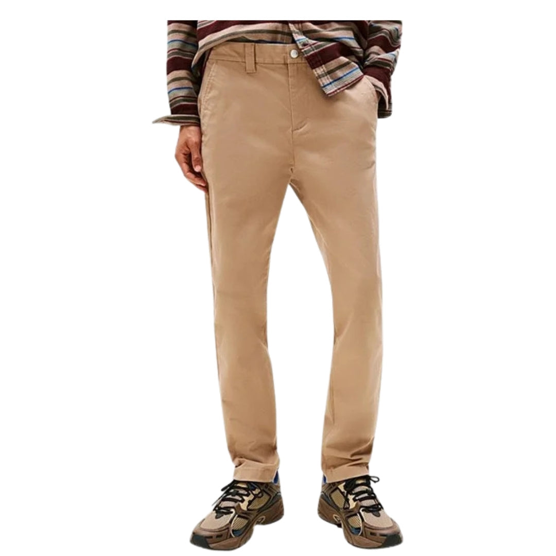 Tommy Hilfiger Men Brown Chino Trousers