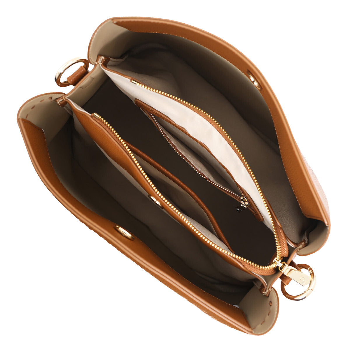 Byblos Solaris Brown Shoulder Bag