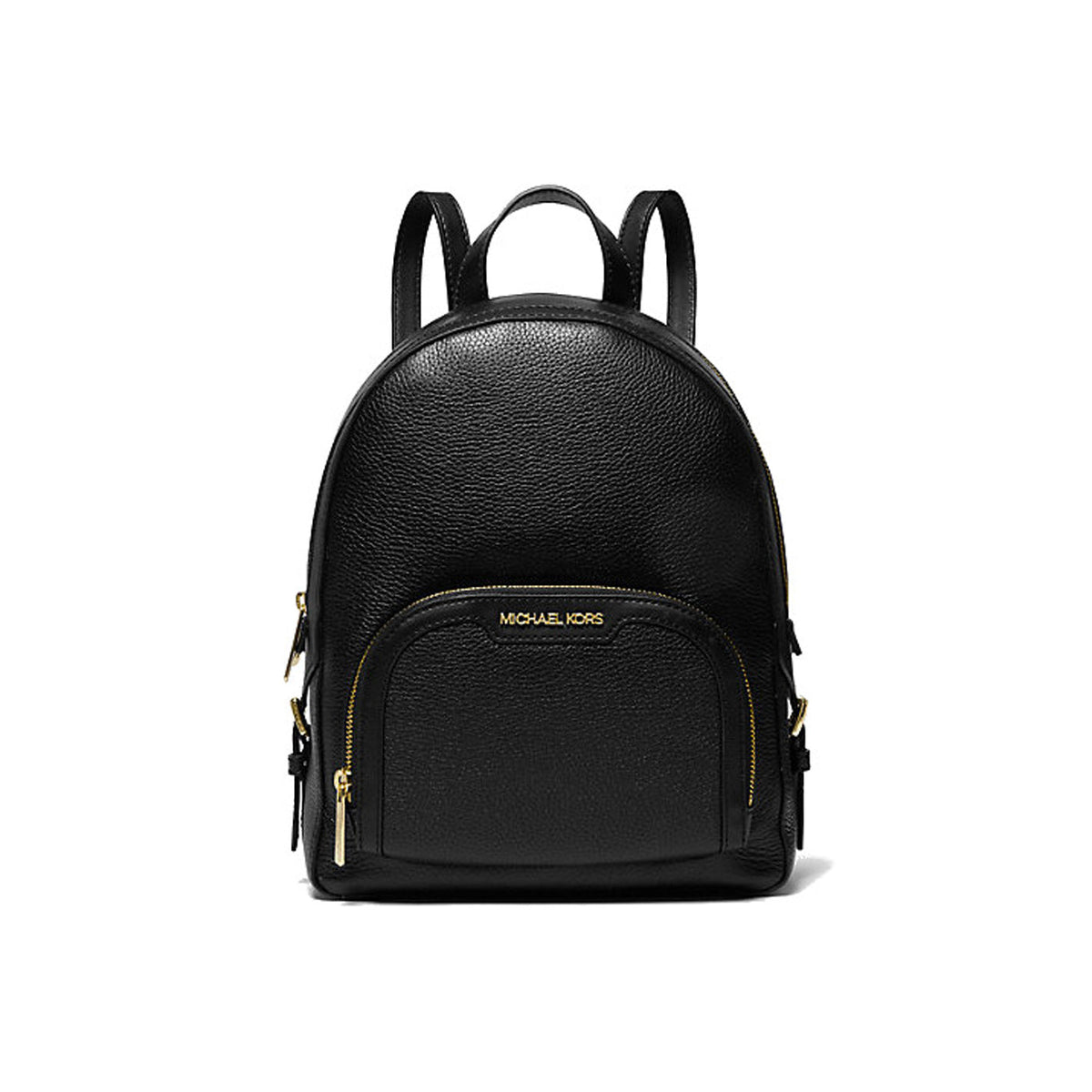 Michael Kors Black Leather Backpack