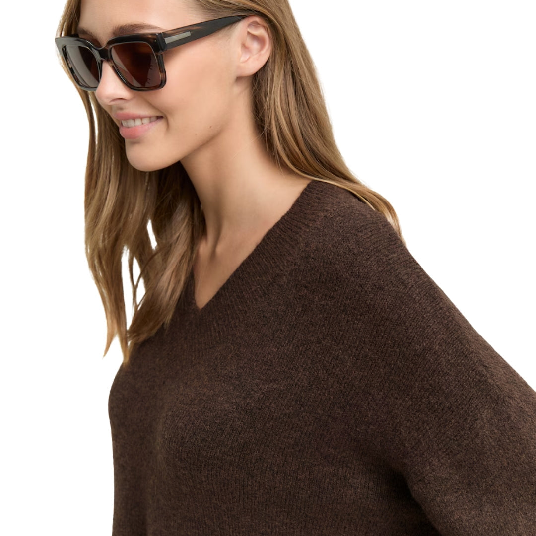 Tom Tailor Women's Knit Sweater | Brown