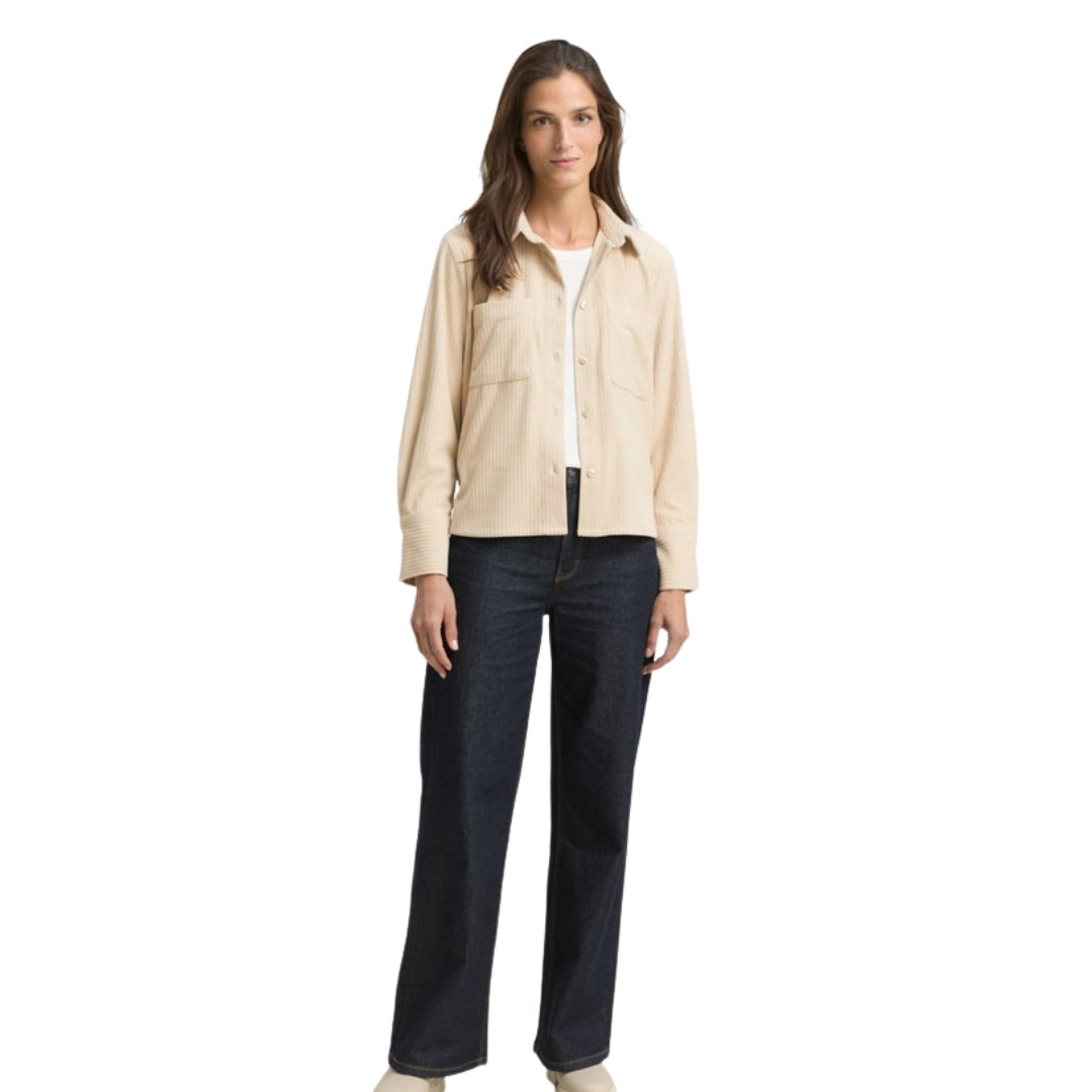 Tom Tailor Women's Shirt | Beige – detail view
