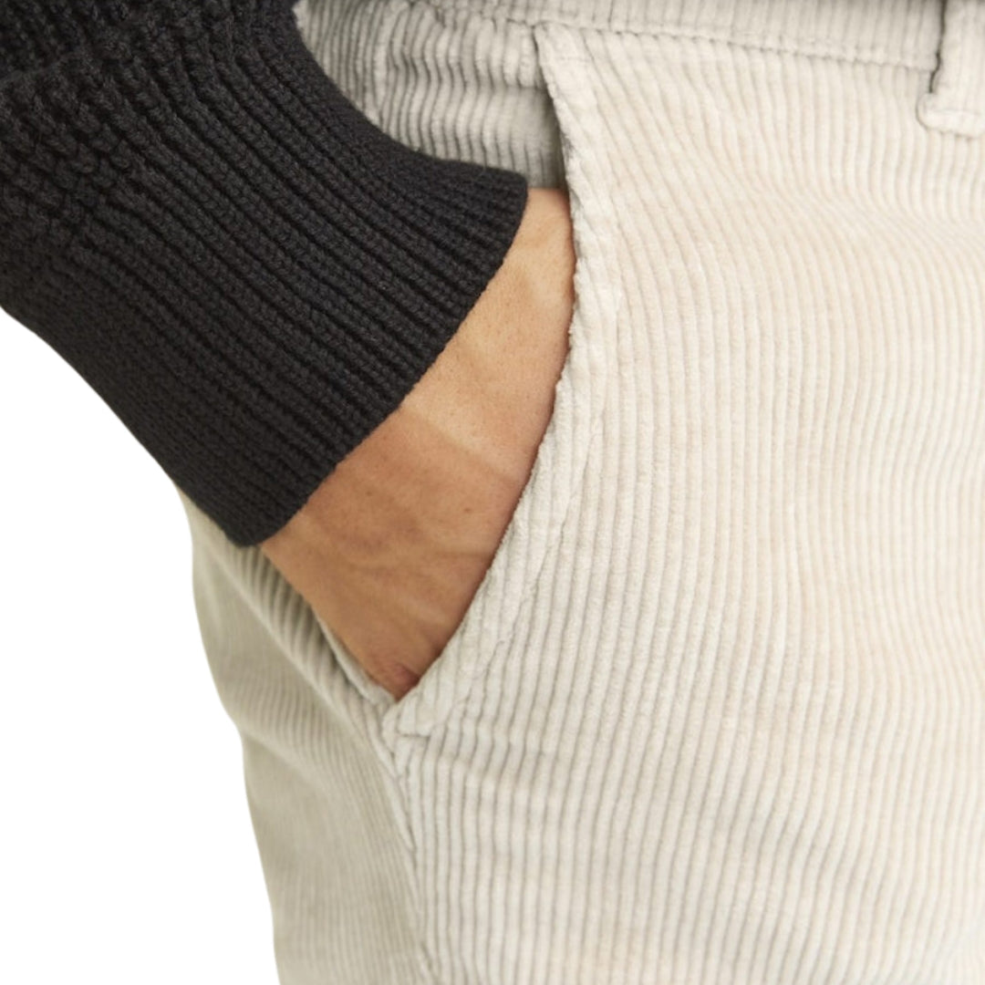 Jack & Jones Men's Marco Corduroy Chino Trousers | Beige