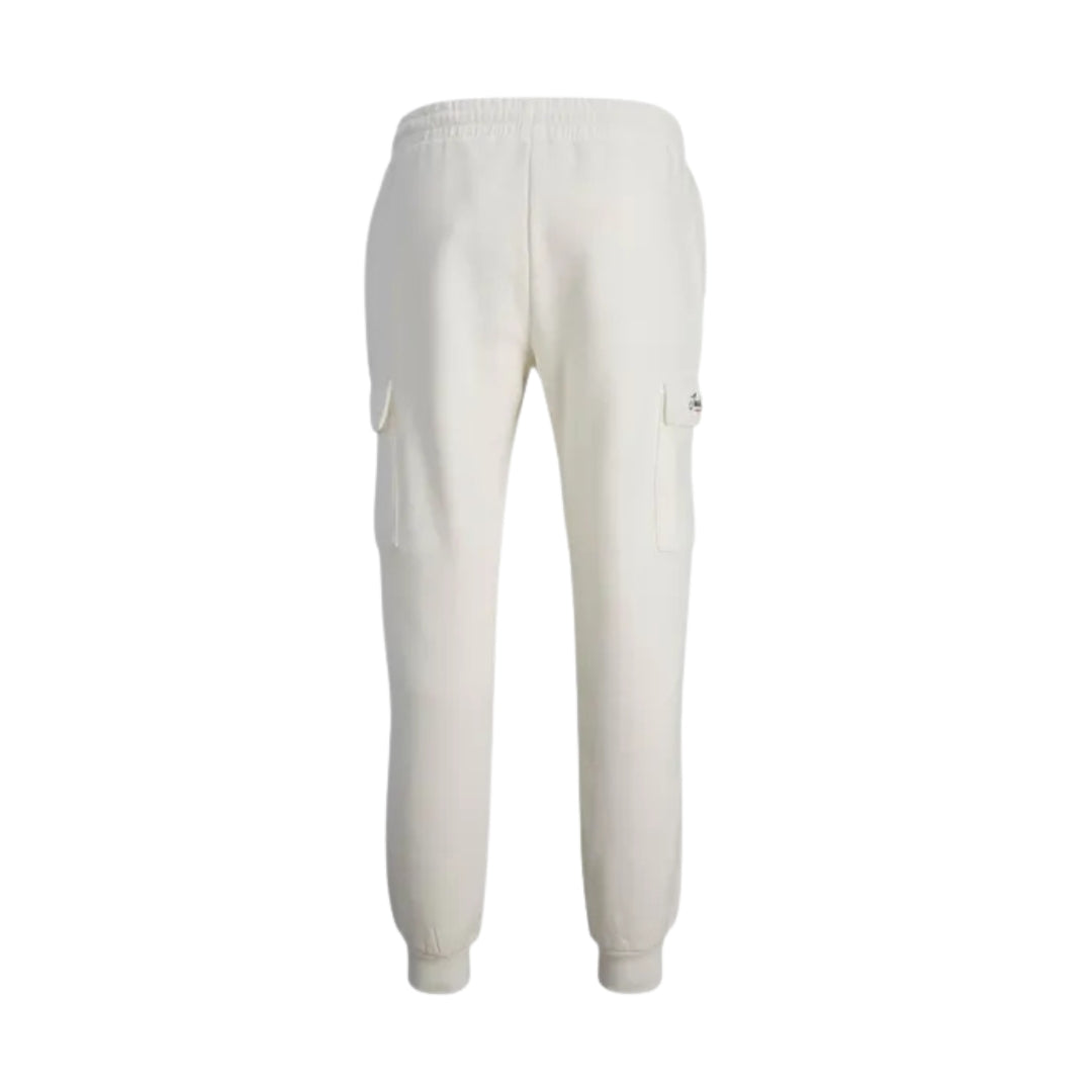 Jack & Jones Gordon Cargo Men's Sweatpants | White
