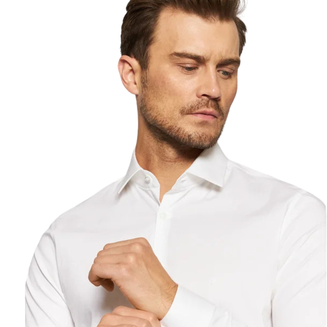 Calvin Klein White Slim Fit Shirt