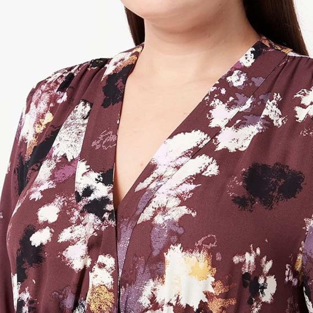 s.Oliver Purple Dress