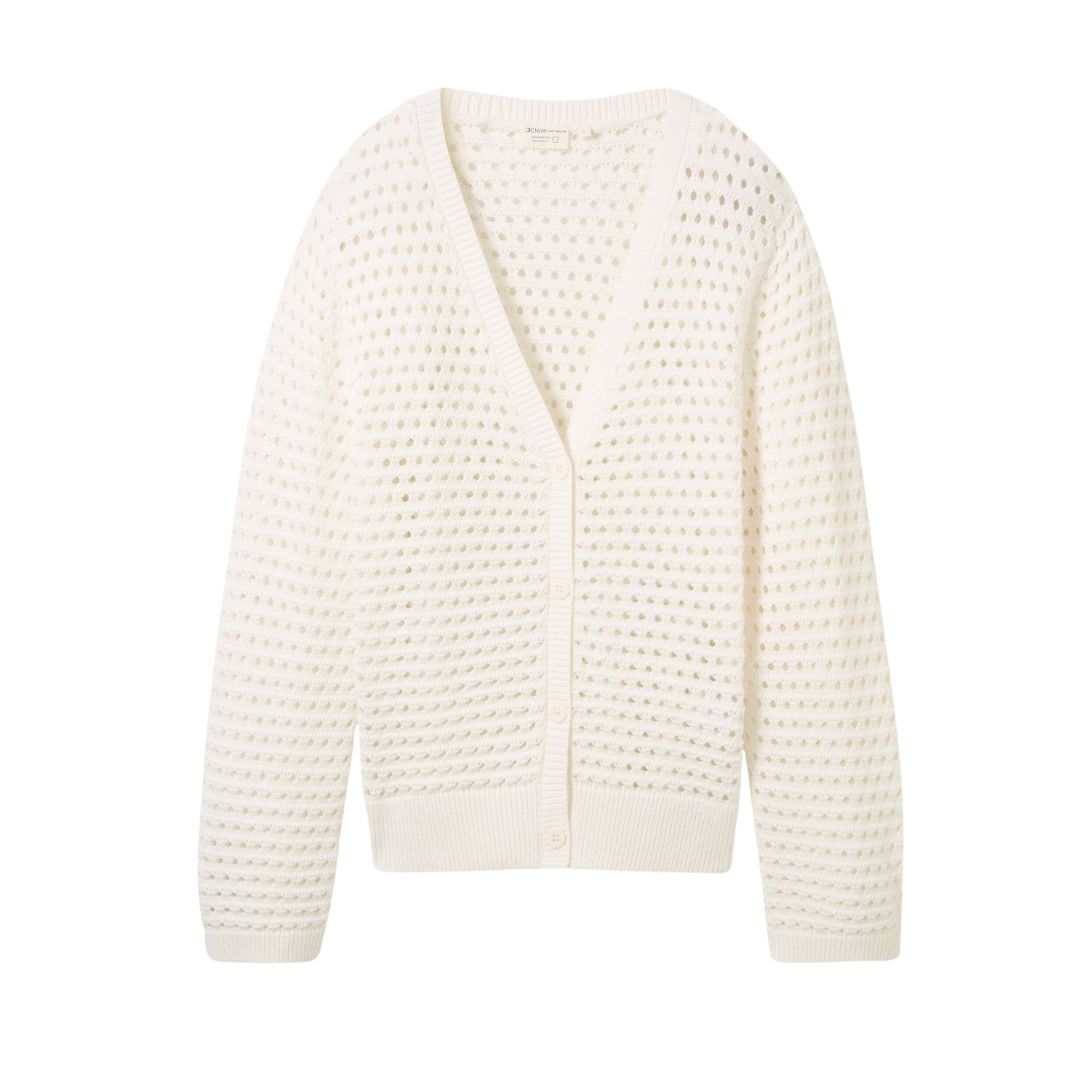 Tom Tailor White Cardigan