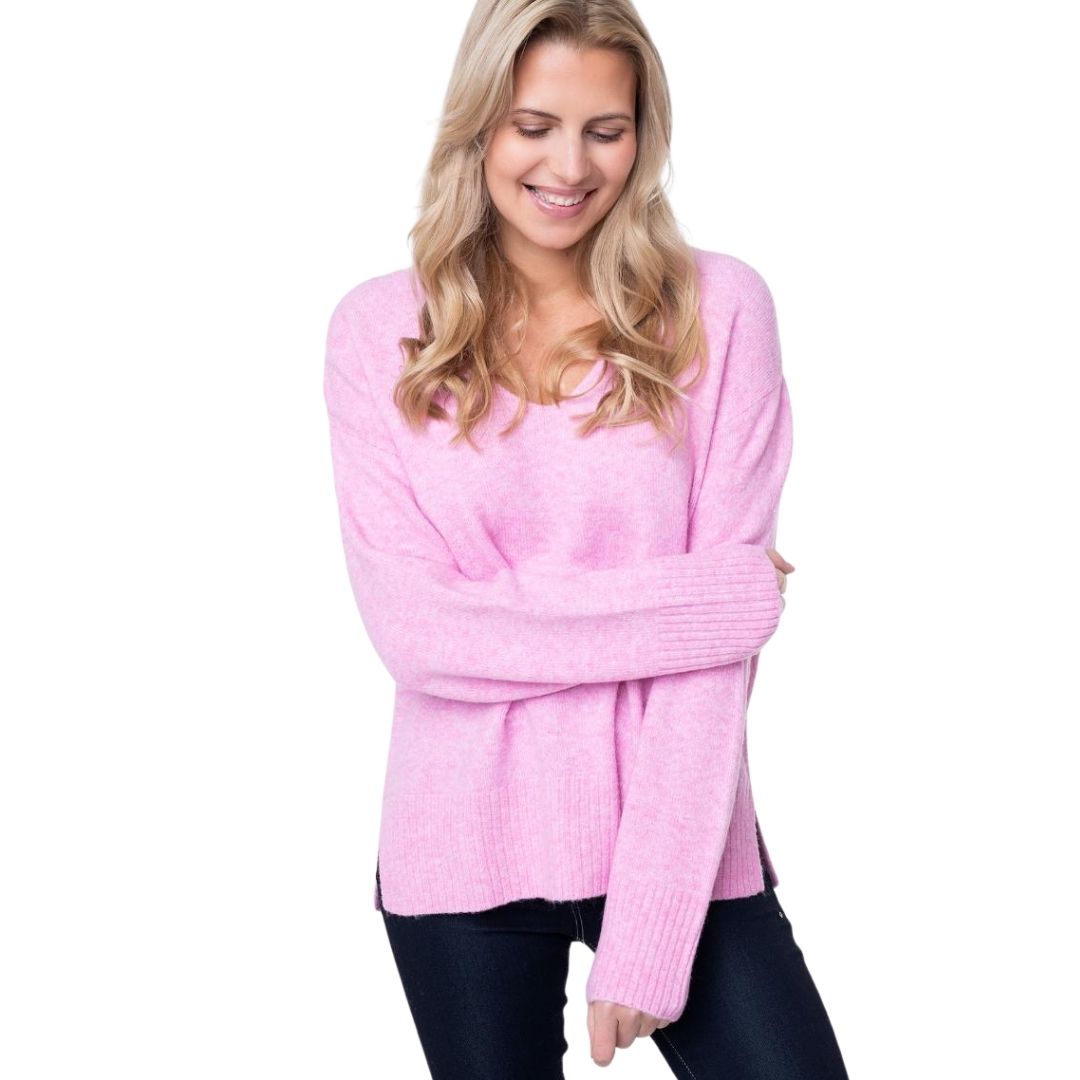 Tom Tailor Pink Pullover